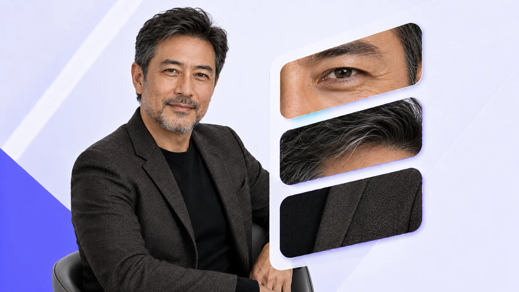 一位创作者拍摄演示内容