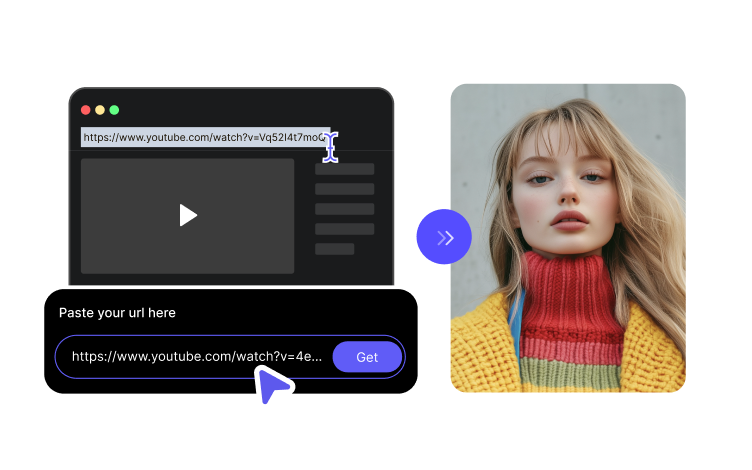 如何将 YouTube 链接变成 AI 口播视频